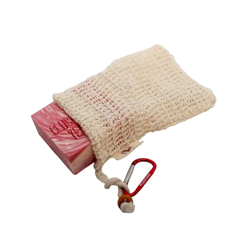 My Cluck Hut Scrubby Soap Sack Soap Accessories White Smoke