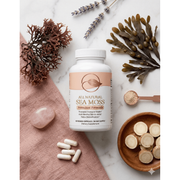 Bellawell Health Sea Moss Superfood for Women's Wellness Capsules Lavender