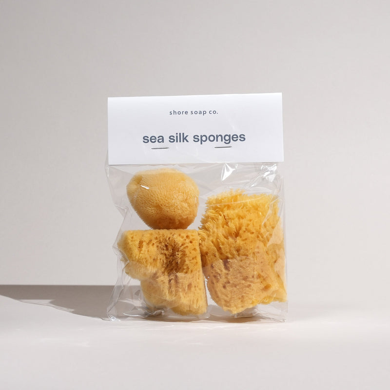 Shore Soap Co. Sea Silk Sponges - Pack of 3 Accessories
