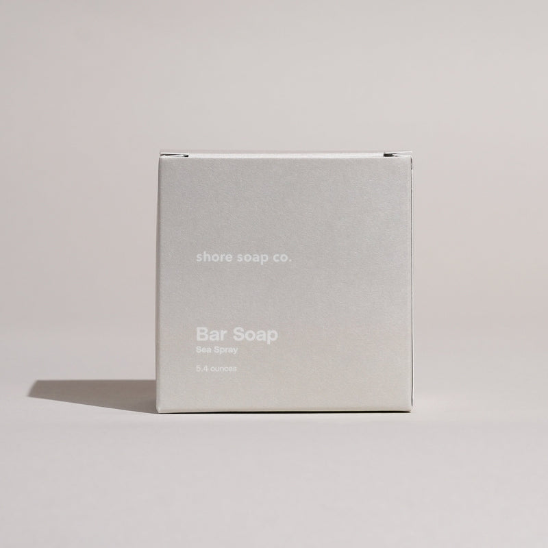 Shore Soap Co. Sea Spray Bar Soap Bar Soap Light Gray