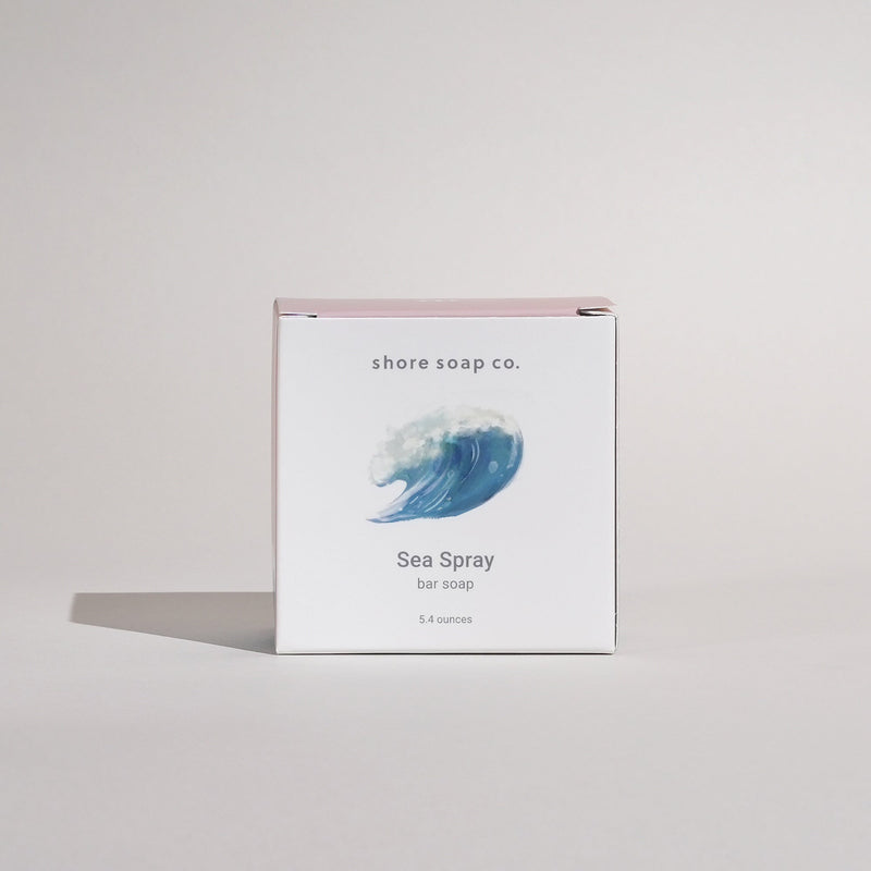 Shore Soap Co. Sea Spray Bar Soap Bar Soap Light Gray