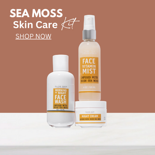 Glow Skin Enhancement SEA MOSS SKIN CARE GLOW KIT Sea Moss Skincare Set