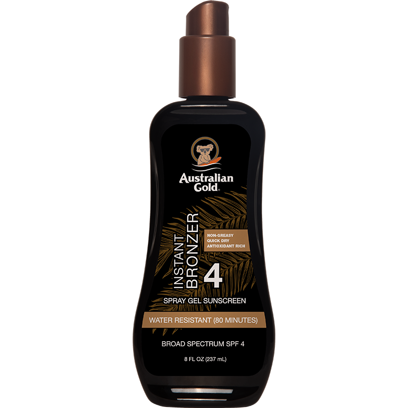 Australian Gold Australian Gold SPF 4 Spray Gel Bronzer 8 fl oz Skin Care