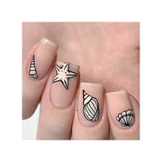 UberChic Beauty Seashells Aplenty Stamping Plate