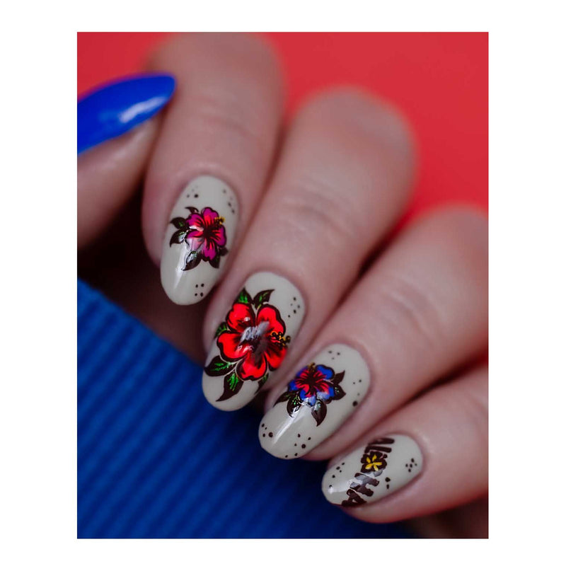 UberChic Beauty Seashells & Sunshine Stamping Plate