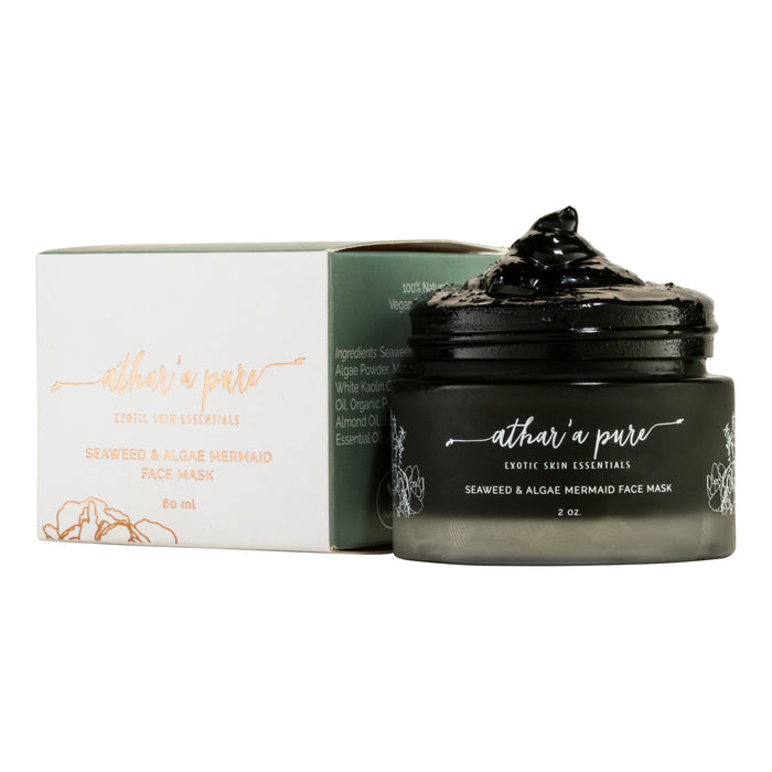 Seaweed & Algae Mermaid Face Mask (Vegan, 100% Natural)