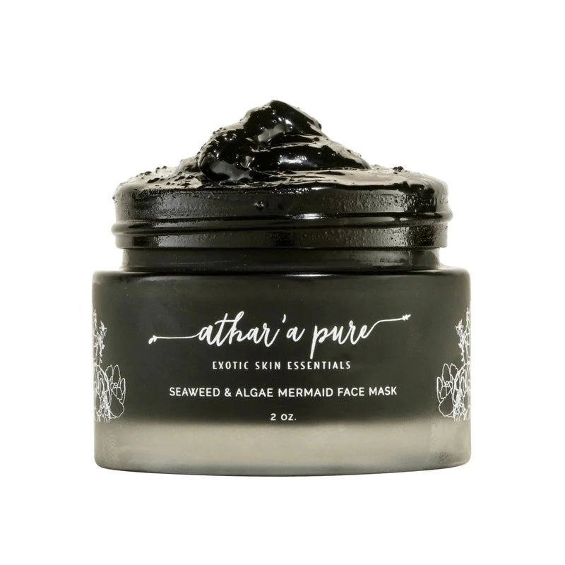 Athar'a Pure Seaweed & Algae Mermaid Face Mask (Vegan, 100% Natural) Face