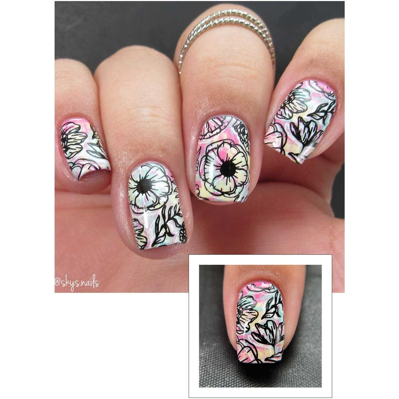 UberChic Beauty Secret Garden-03 Stamping Plate