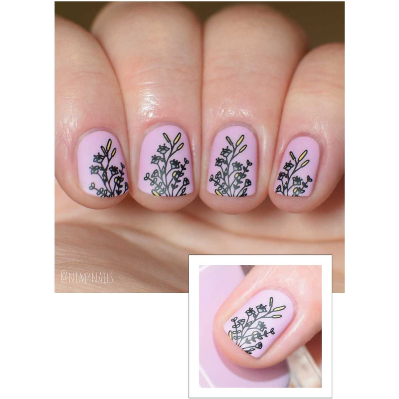 UberChic Beauty Secret Garden-03 Stamping Plate