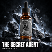 Badass Beard Care The Secret Agent Beard Oil OIL Black
