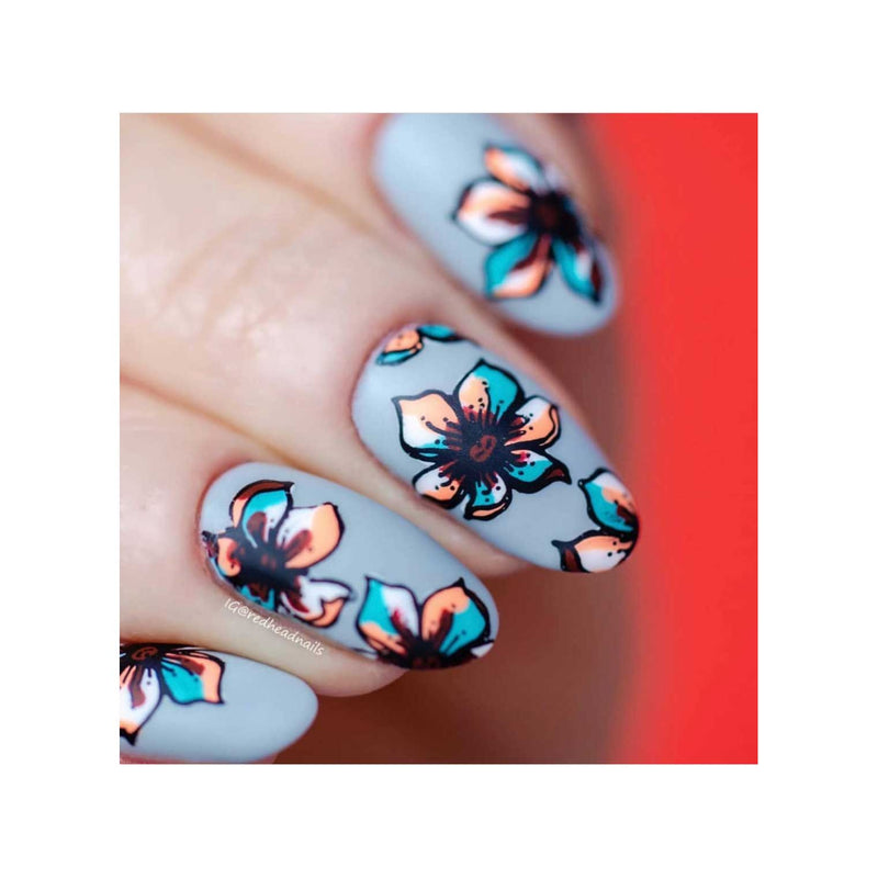 UberChic Beauty Secret Garden-01 Stamping Plate