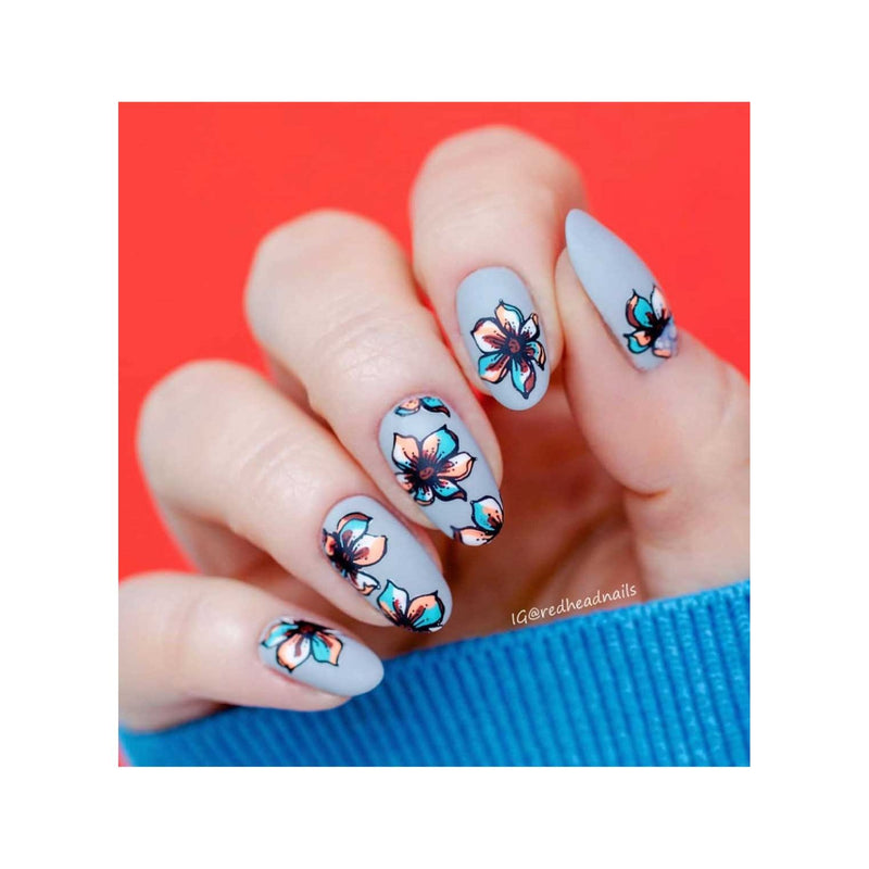 UberChic Beauty Secret Garden-01 Stamping Plate