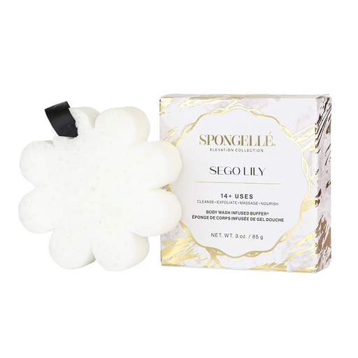 Spongellé Sego Lily | Elevation Boxed Flower Body Wash Infused Buffer