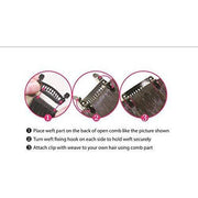 VIP Extensions Selfit clips 12 piece per pack easy to use Hair Accessories