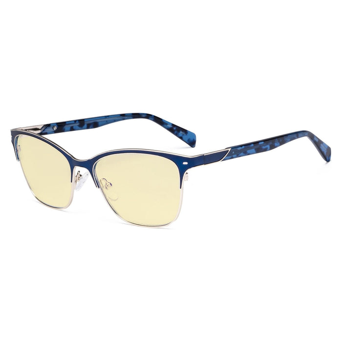 Eyekeeper.Com - Trendy Blue Light Blocking Eyeglasses Lx19037-Bb60