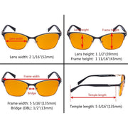 eyekeeper.com Trendy Blue Light Blocking Eyeglasses LX19037-BB98 Eyeglasses