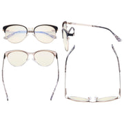 eyekeeper.com Fashionable Blue Light Filter Eyeglasses LX19040-BB40 Eyeglasses