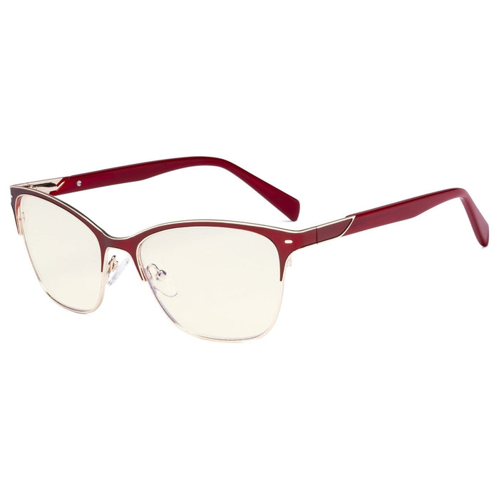 Eyekeeper.Com - Browline Glasses Frames Casual Style For Women Lx19037-Bb40