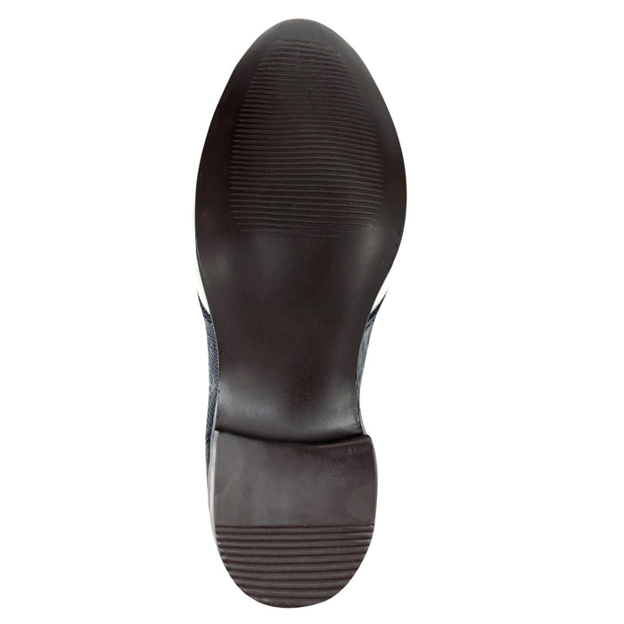 Senior Leather Oxford Style Dress Shoes