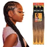 VIP Extensions Sensationnel X-Pression Braiding Synthetic Hair Blush Pink 58" Hair Extension