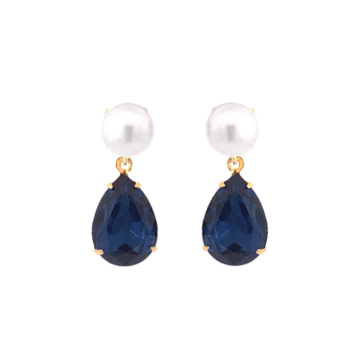 September Birthstone Pearl Earrings