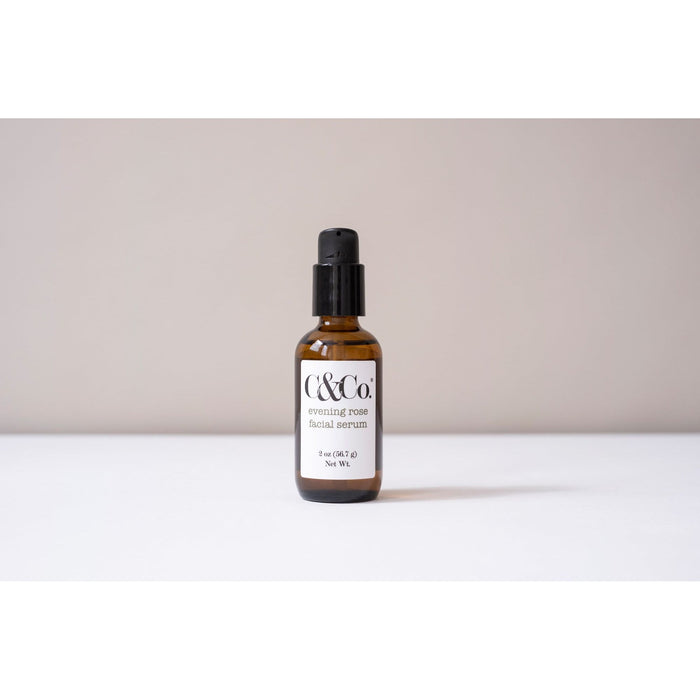 C&Co.® Handcrafted Skincare Evening Rose Facial Serum