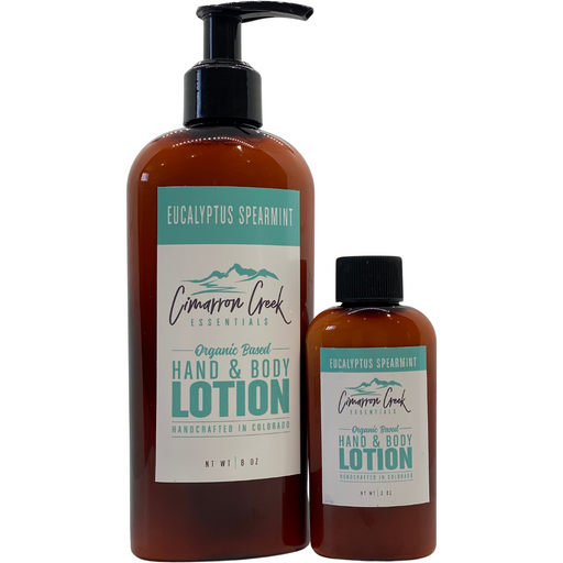 Cimarron Creek Essentials - Eucalyptus Spearmint Organic Hand & Body Lotion 8oz