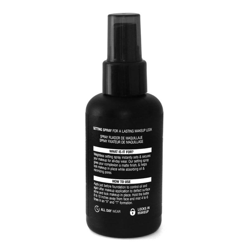 Palladio 4EVER + EVER MAKEUP SETTING SPRAY MATTE FINISH Setting Spray Black none