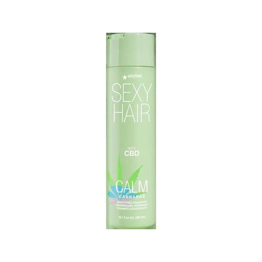 VIP Extensions Sexy Hair Calm Sexy Hair Cannabae Soothing Shampoo 10.1 oz Shampoo Gray