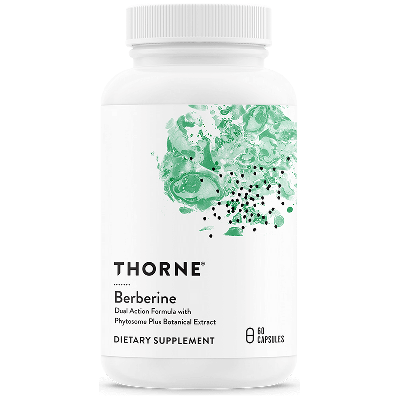 Thorne Thorne Berberine Dietary Supplement 1000 mg 60 Capsules Dietary Supplement Lavender