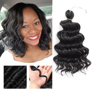 Mill's Beauty Supply Ocean Wave, Crochet, Synthetic - 10in Crochet