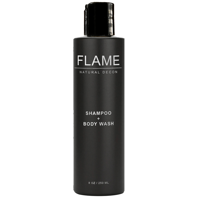 FLAME Natural Decon Shampoo + Body Wash