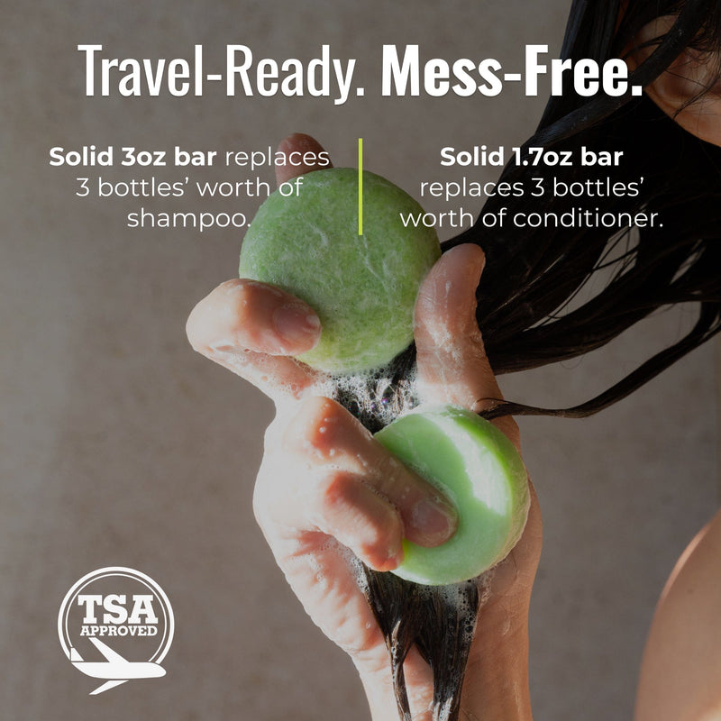 ZeroWasteStore.com Shampoo & Conditioner Bar Duo Shampoo & Conditioner Sets