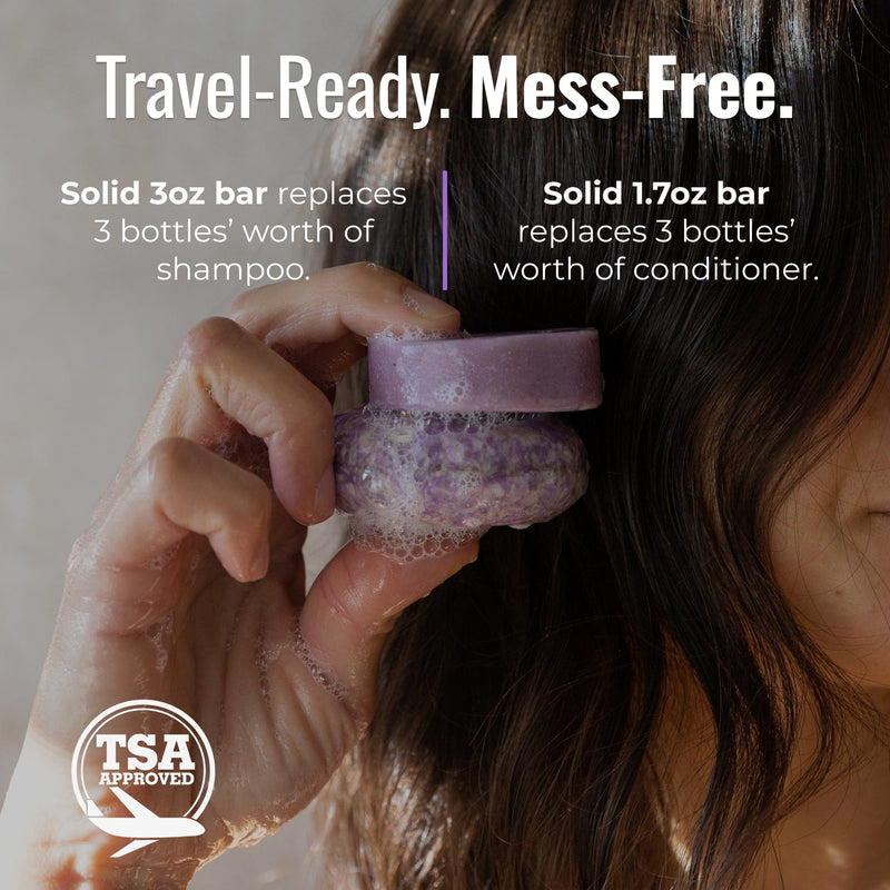 ZeroWasteStore.com Shampoo & Conditioner Bar Duo Shampoo & Conditioner Sets