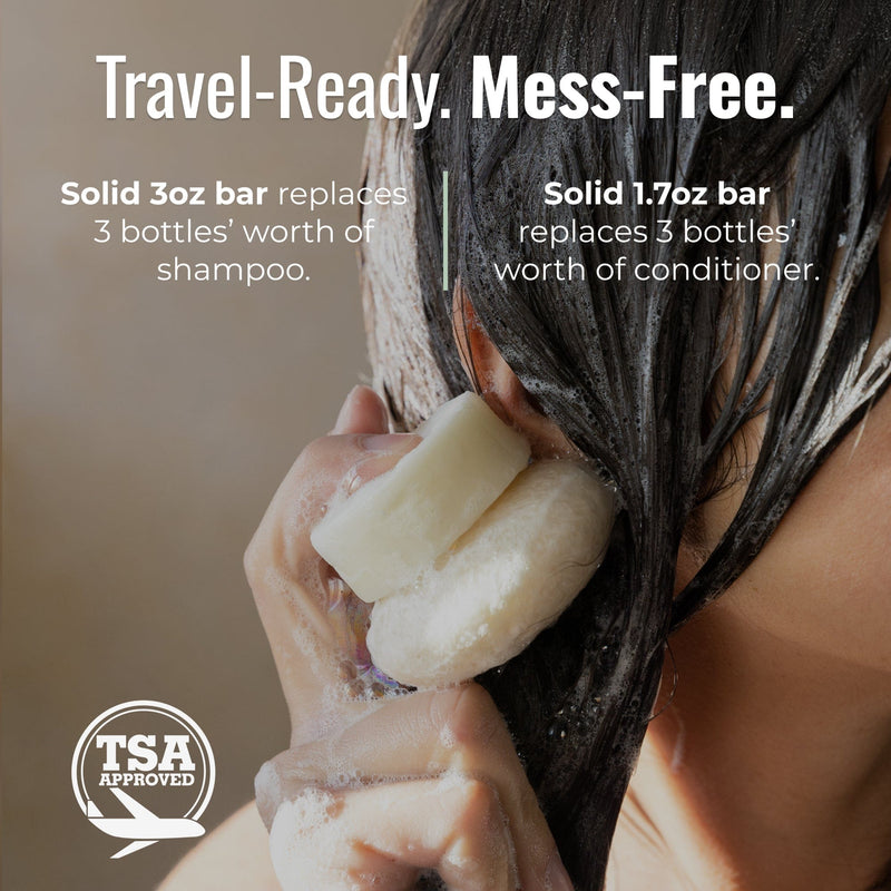 ZeroWasteStore.com Shampoo & Conditioner Bar Duo Shampoo & Conditioner Sets