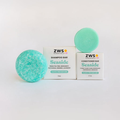ZeroWasteStore.com Shampoo & Conditioner Bar Duo Shampoo & Conditioner Sets Light Gray Seaside