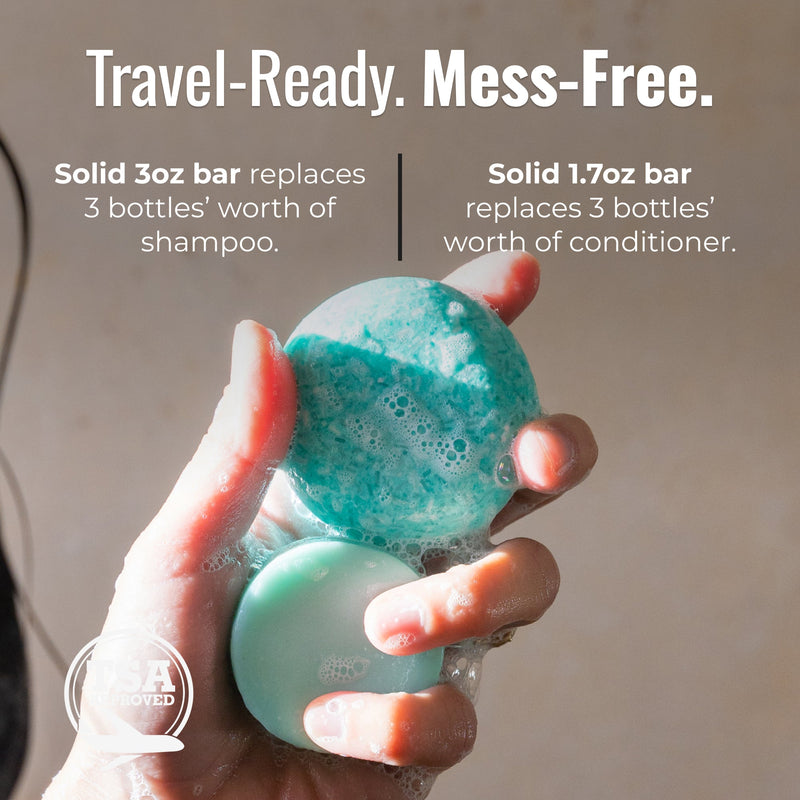 ZeroWasteStore.com Shampoo & Conditioner Bar Duo Shampoo & Conditioner Sets