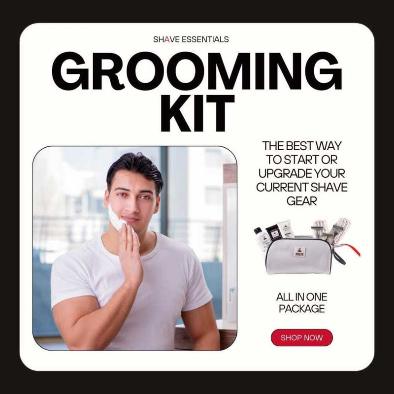 Shave Essentials Complete Grooming Kit for Men | Shave Essentials Premium Set Bundles & Kits