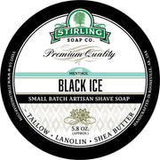 Stirling Soap Co Stirling Soap Co. Black Ice Shaving Collection Shaving Set
