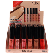 VIP Extensions S.HE GLITTERED CRYSTAL LIPGLOSS Lip Makeup
