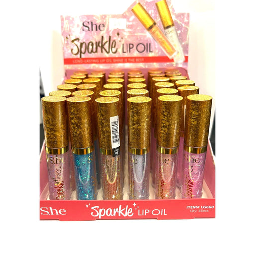 VIP Extensions S.HE SPARKLE LIP OIL Beauty Supplies