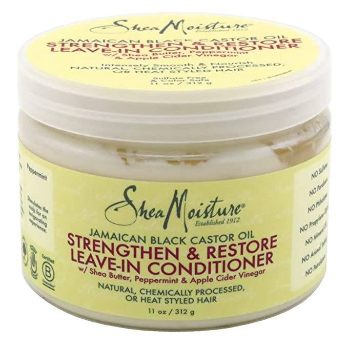 VIP Extensions Shea Moisture Jamaican Black Conditioner Leave-In 11 Ounce Hair Styling Products