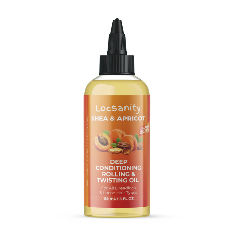 Locsanity Locsanity Shea & Apricot Loose, Natural Strength & Growth Formula Dreadlock Natural Hair Rolling and Conditioning Oil Loose Natural