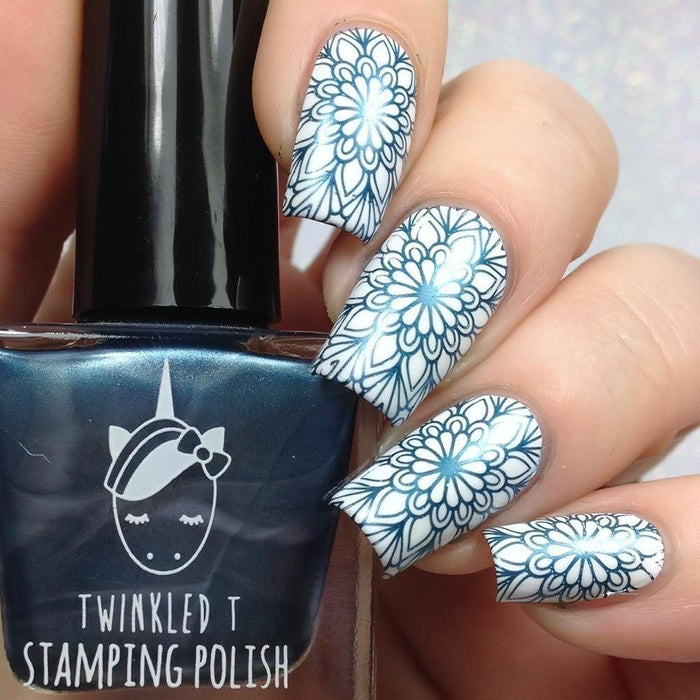 Twinkled T - Bermuda Stamping Polish