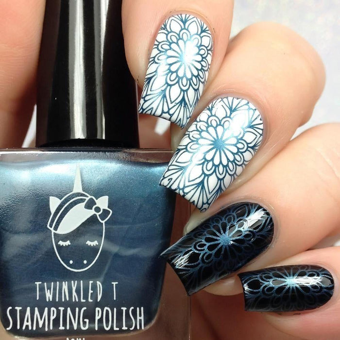 Twinkled T - Bermuda Stamping Polish