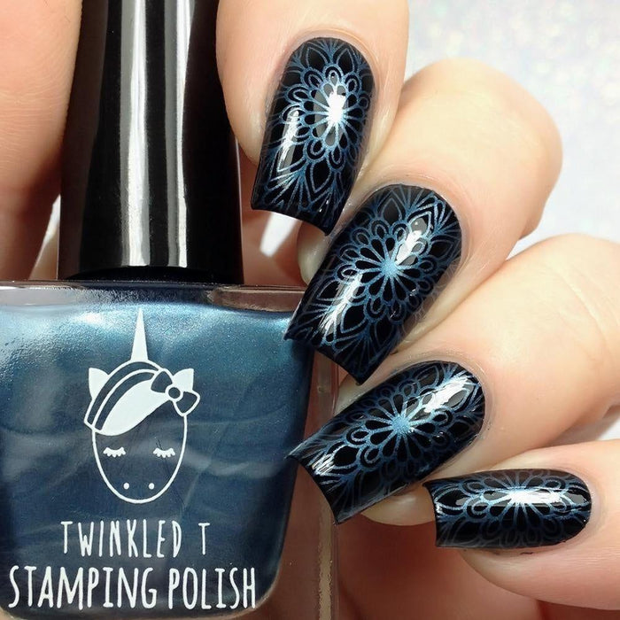 Twinkled T - Bermuda Stamping Polish