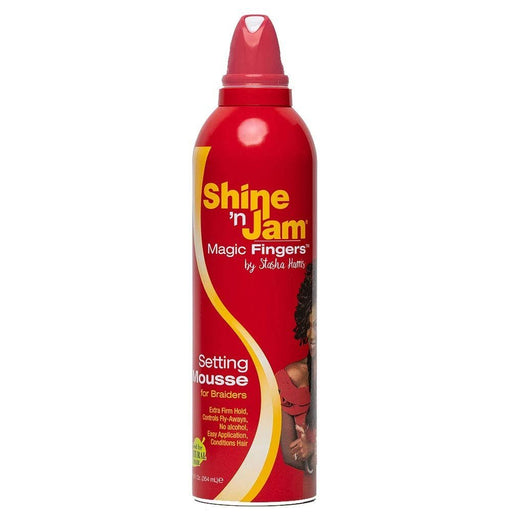 VIP Extensions Shine 'n Jam Magic Fingers Setting Mousse 12 oz Hair Mousse