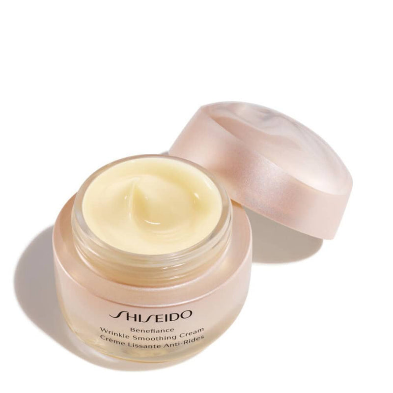 Nava Beauty Shiseido Benefiance Wrinkle Smoothing Cream White Smoke 50 mL,75 mL