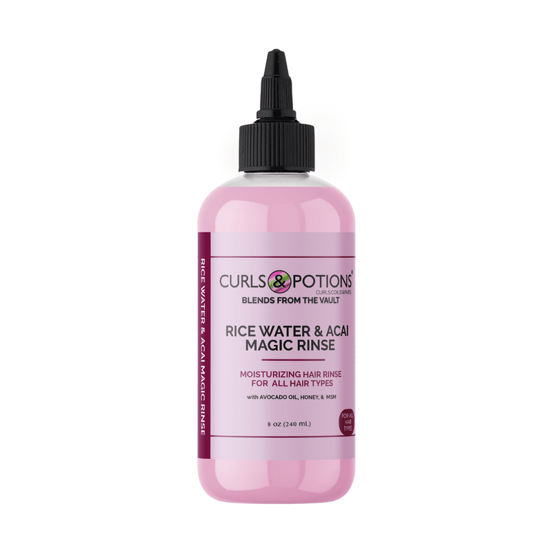 Curls & Potions Blends: Rice Water & Acai Magic Rinse