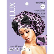 Mill's Beauty Supply LUX by QFitt Luxury Silky Satin Day & Night Bonnet, 1 pc Head Wrap